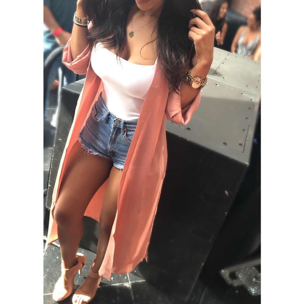 Cardigan/CoverUp - Mauve
